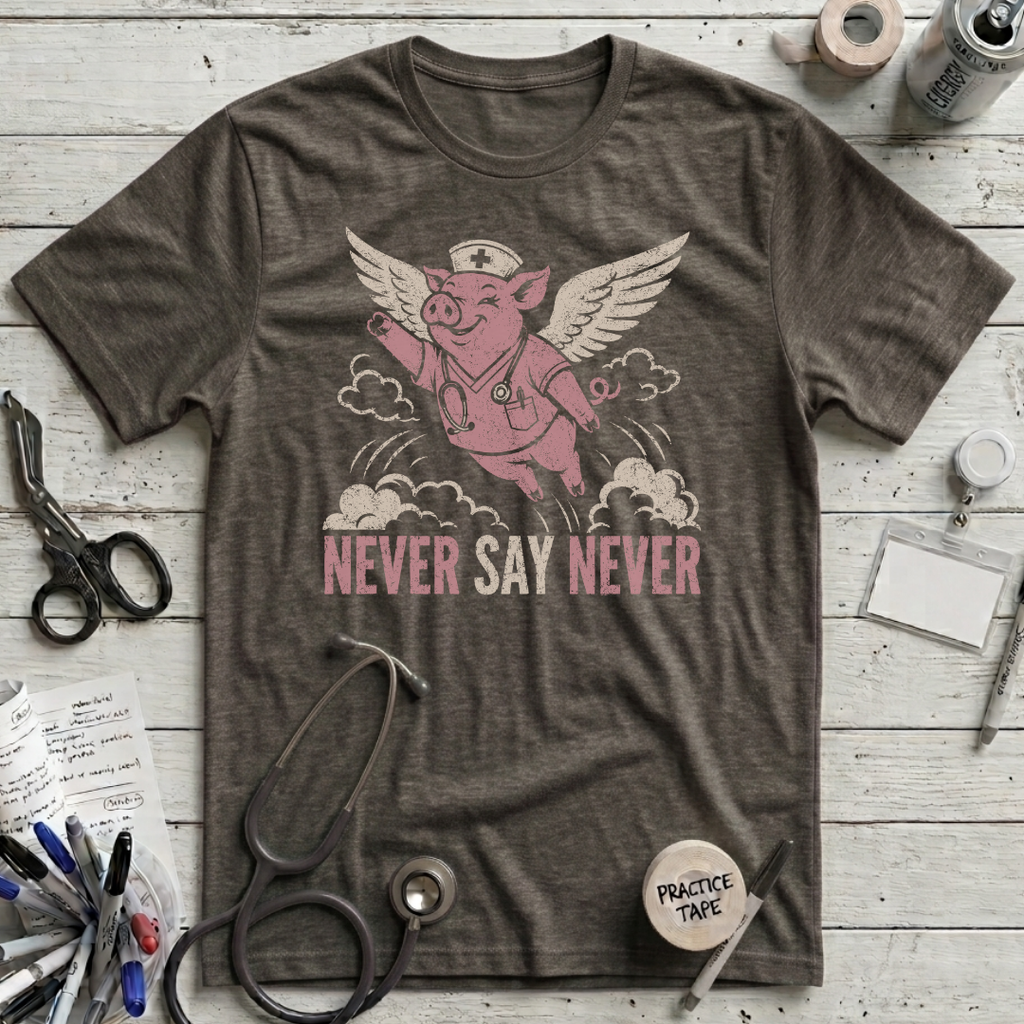 Nurses Fly T-Shirt - Army