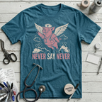 Nurses Fly T-Shirt - Deep Teal