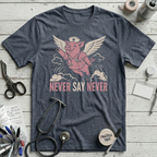 Nurses Fly T-Shirt - Heather Navy
