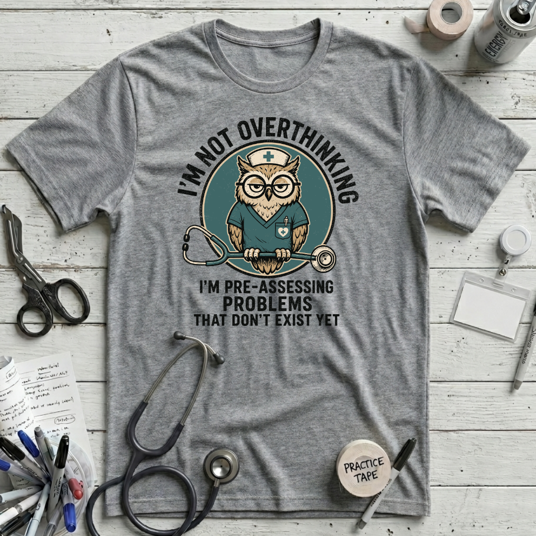 Overthinking T-Shirt - Athletic Heather