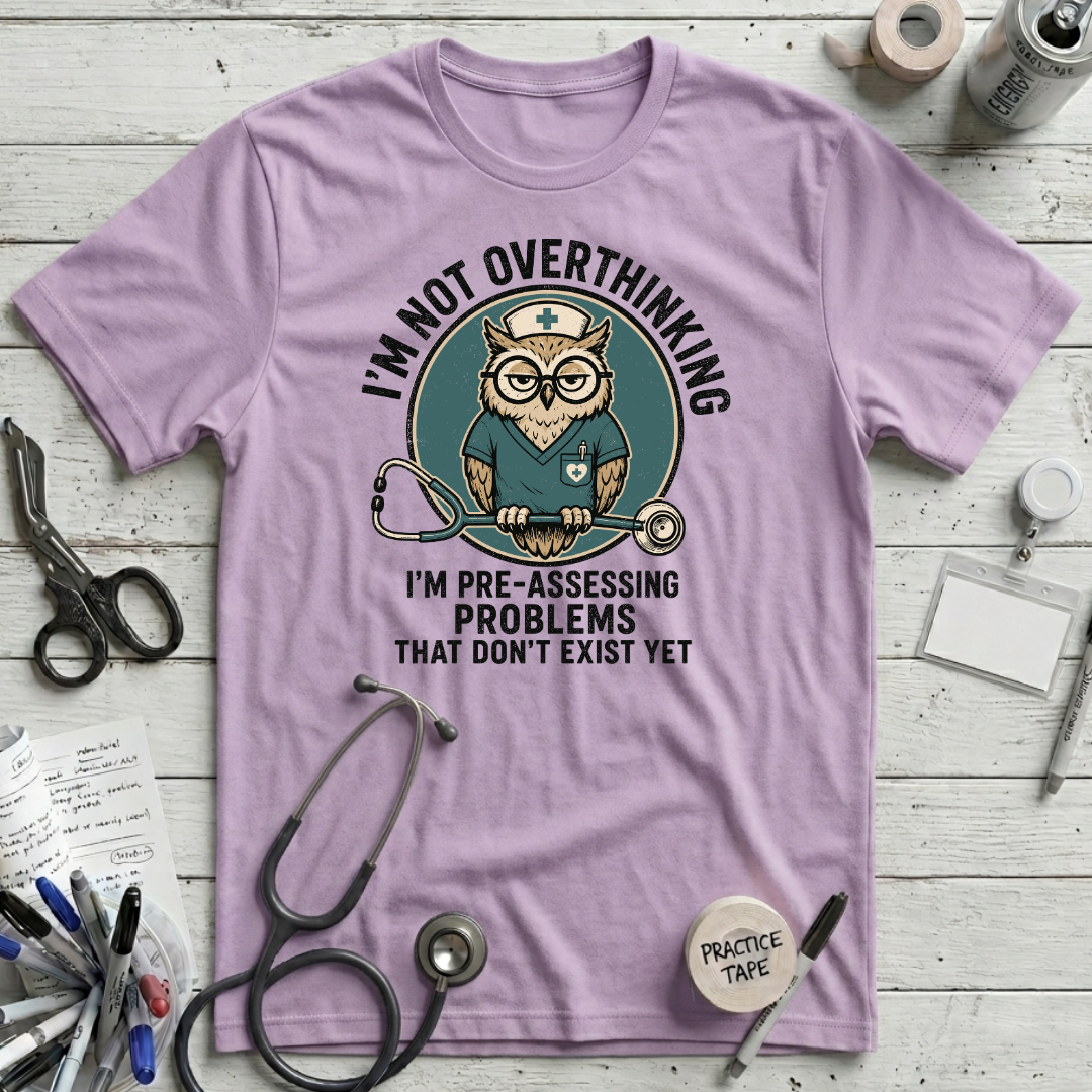 Overthinking T-Shirt - Lilac