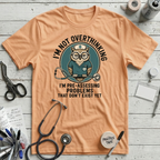 Overthinking T-Shirt - Peach