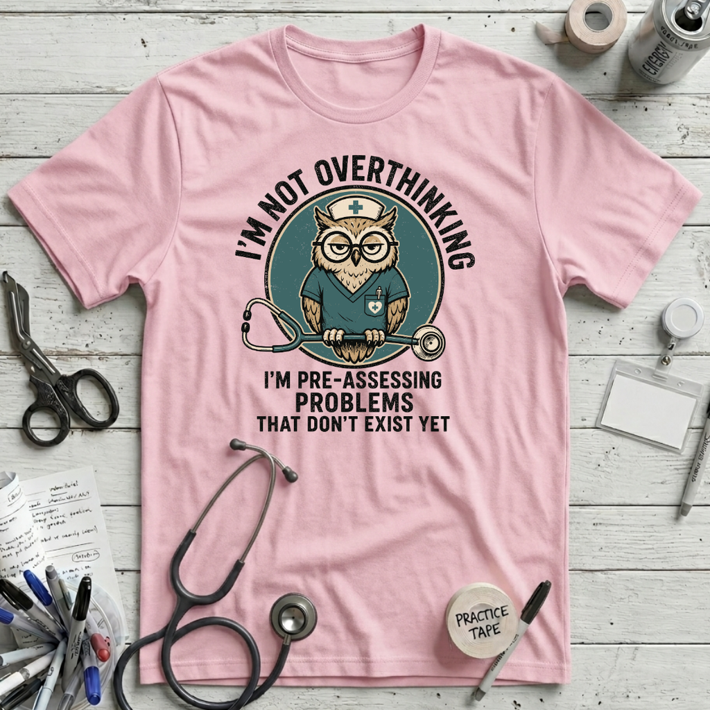 Overthinking T-Shirt - Pink