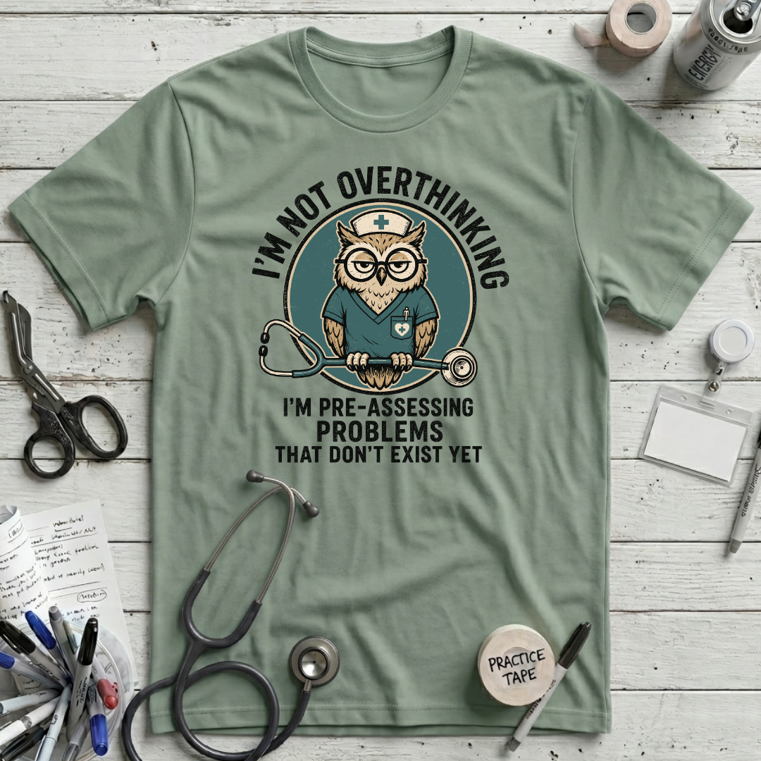 Overthinking T-Shirt - Sage