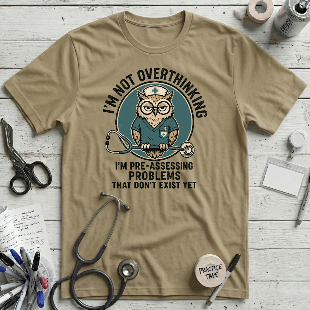 Overthinking T-Shirt - Tan