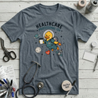 Professional-ish T-Shirt - Heather Slate