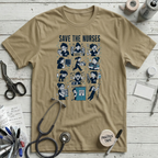Save the Nurses T-Shirt - Tan