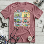 Shift Chaos T-Shirt - Heather Raspberry