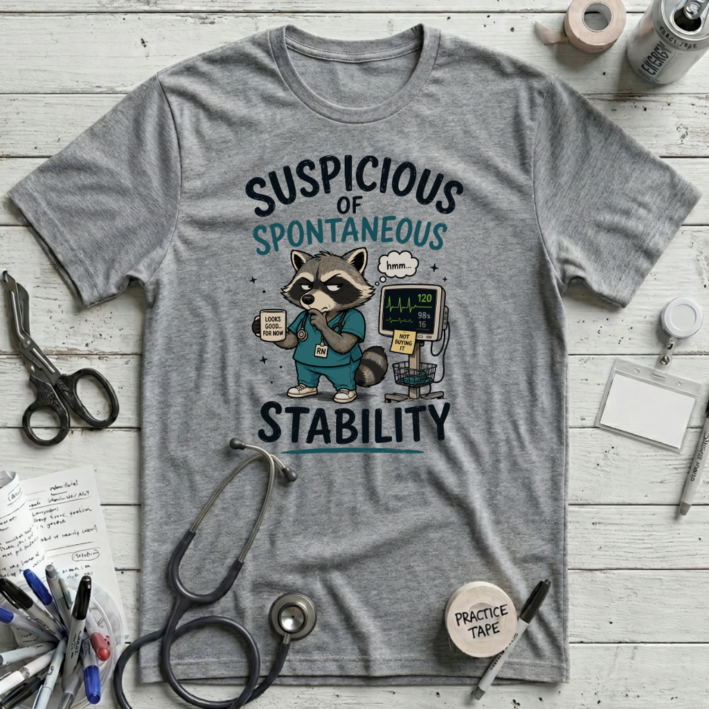 Spontaneous Stability T-Shirt - Athletic Heather