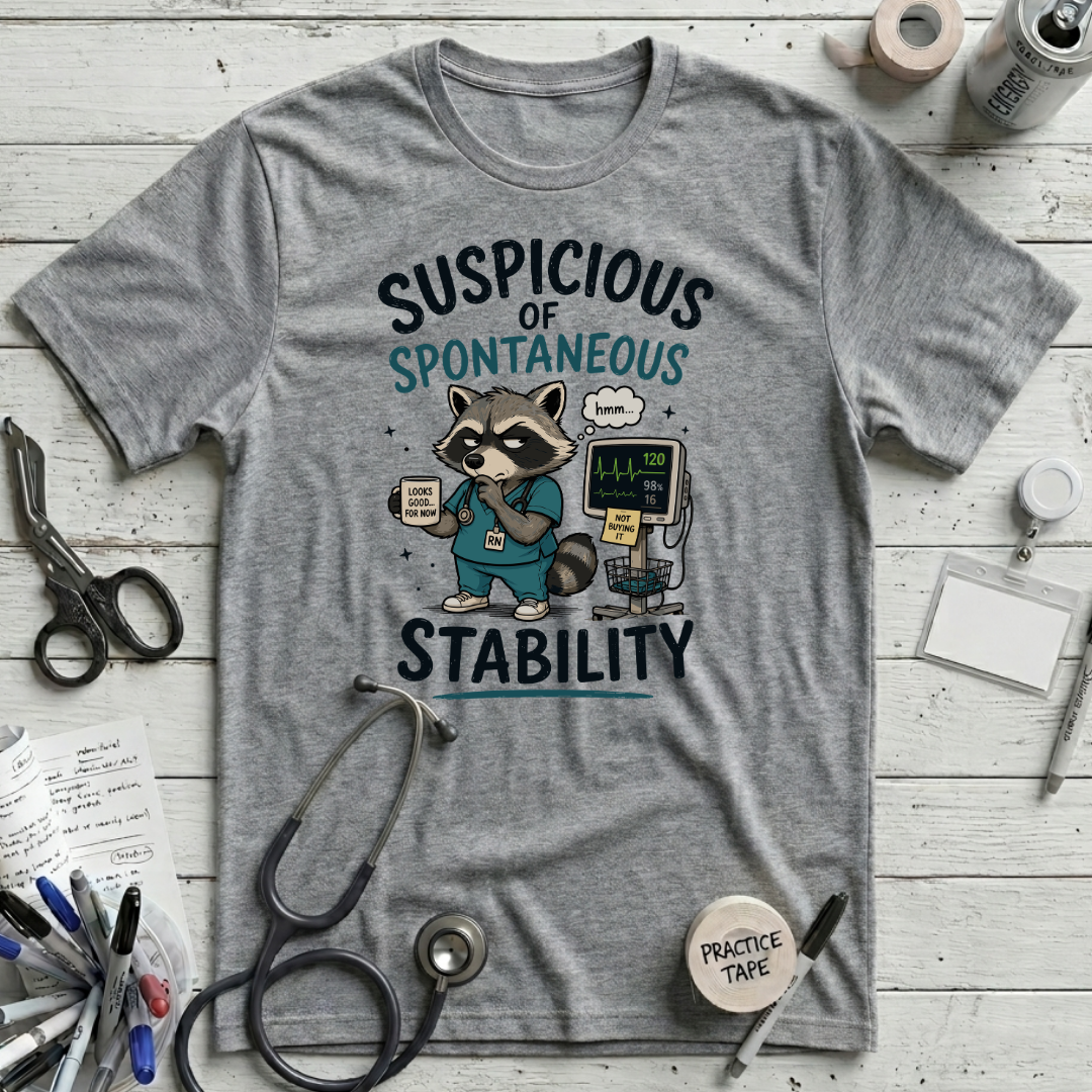 Spontaneous Stability T-Shirt - Athletic Heather