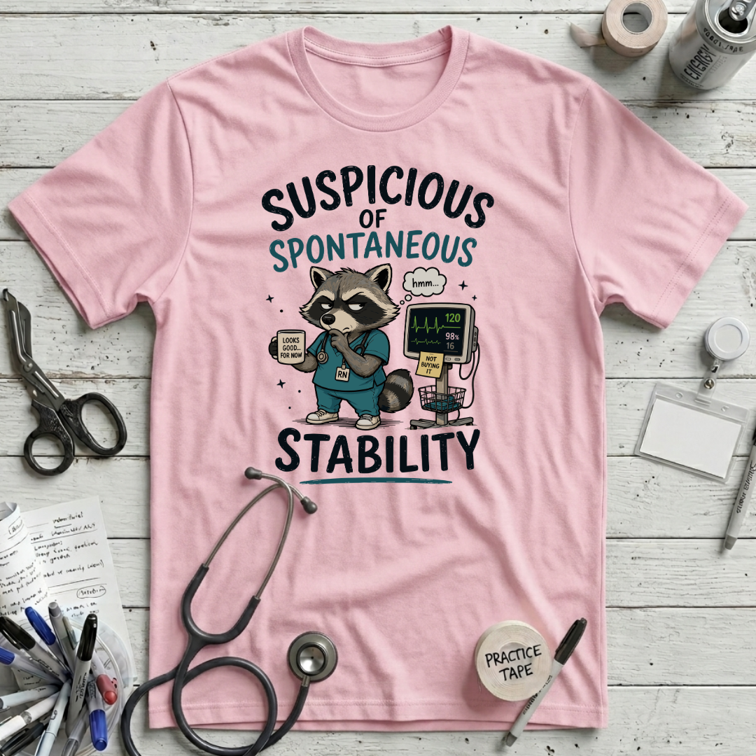 Spontaneous Stability T-Shirt - Pink