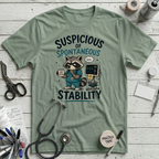 Spontaneous Stability T-Shirt - Sage