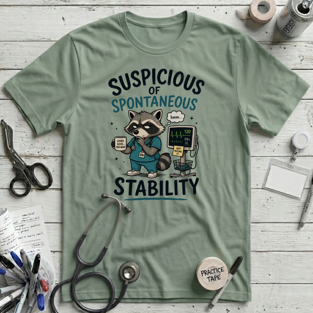 Spontaneous Stability T-Shirt - Sage