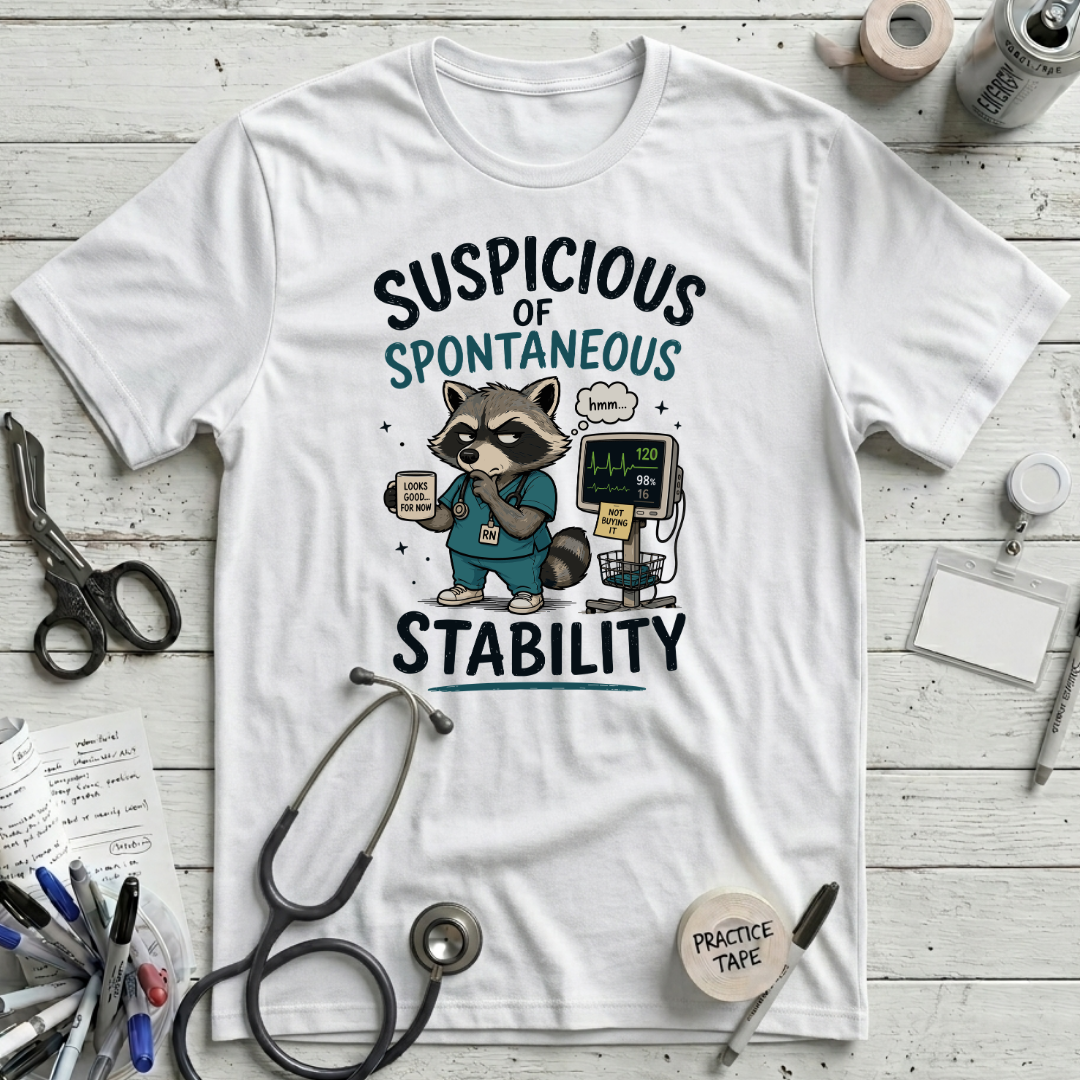 Spontaneous Stability T-Shirt - White