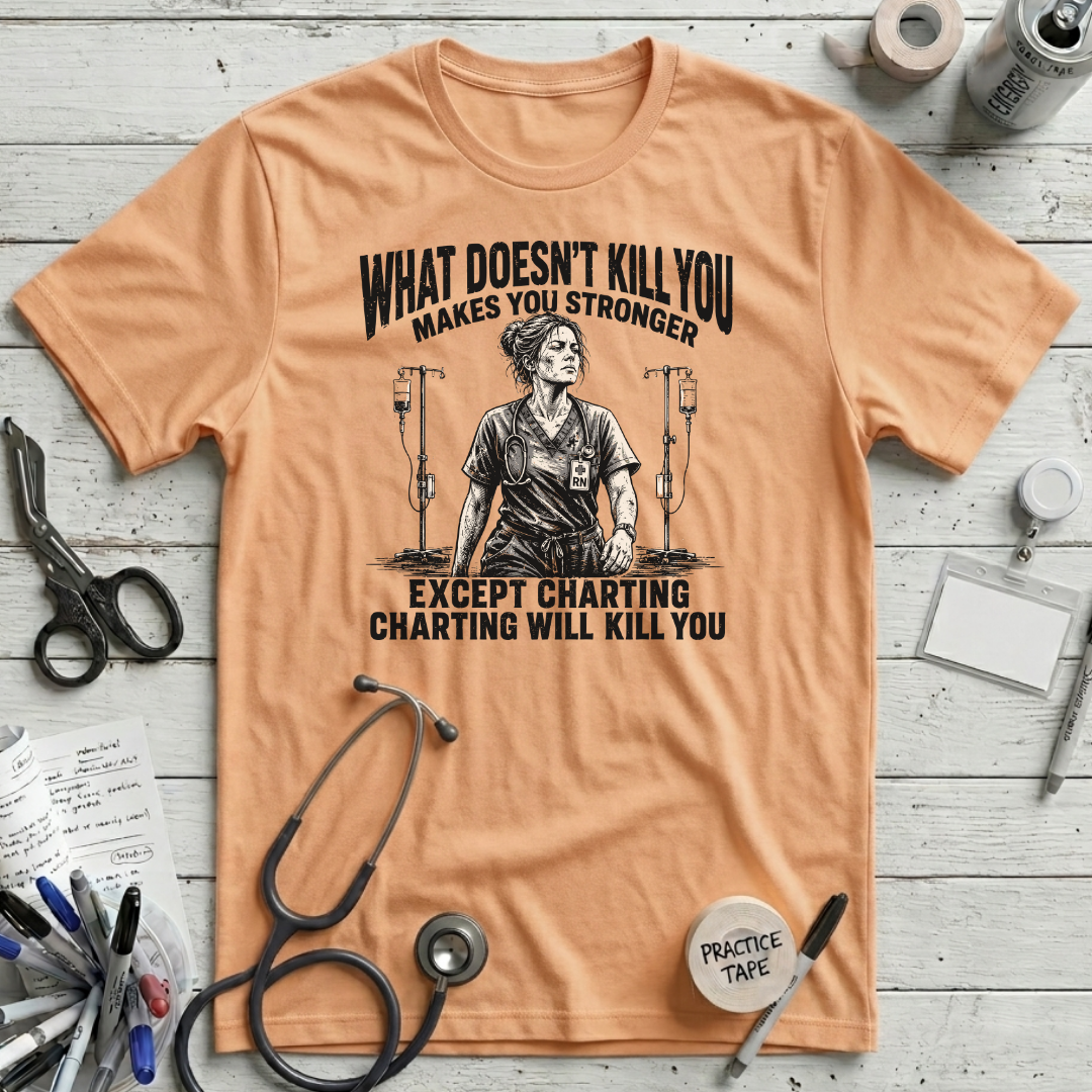 Stronger T-Shirt - Peach
