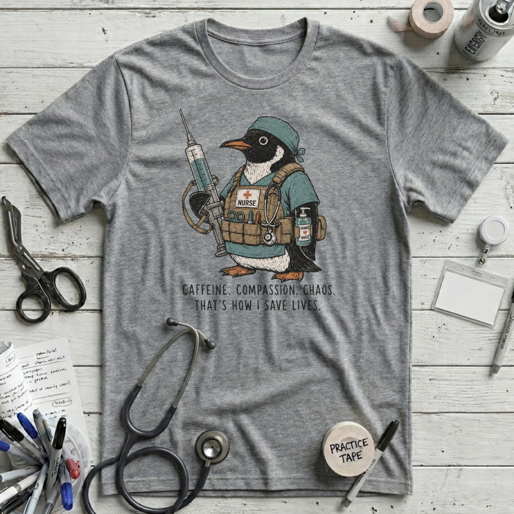 Tactical Nurse T-Shirt - Athletic Heather