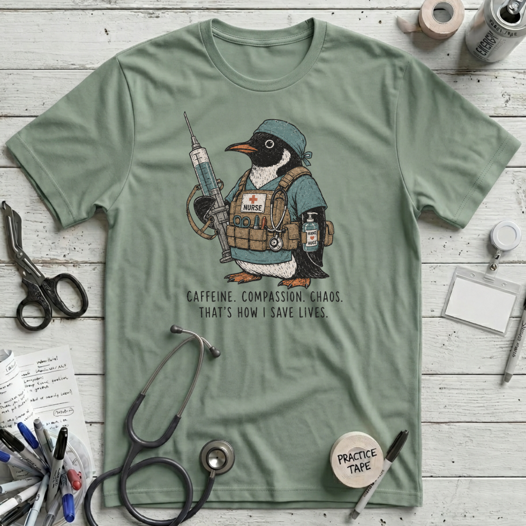 Tactical Nurse T-Shirt - Sage