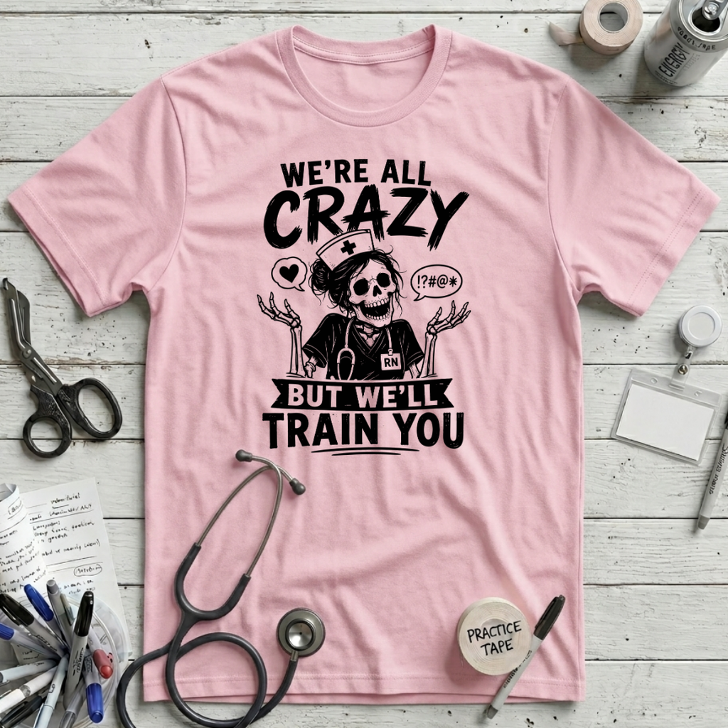 Train Crazy T-Shirt - Pink