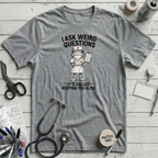 Weird Questions T-Shirt - Athletic Heather
